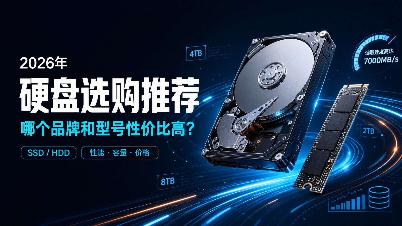 硬盘选购指南：这5款型号性价比最高，避坑必看